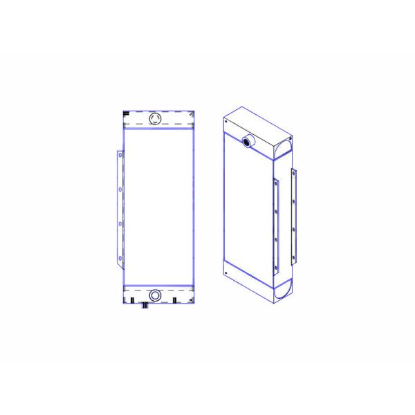 Маслянный охладитель JS130 30 926180 частей экскаватора JCB запасных