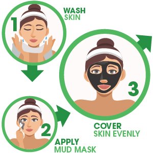 Dead Sea Salt Mud Pore Cleansing Face Mask Mineral Contained Removes Excess Oil