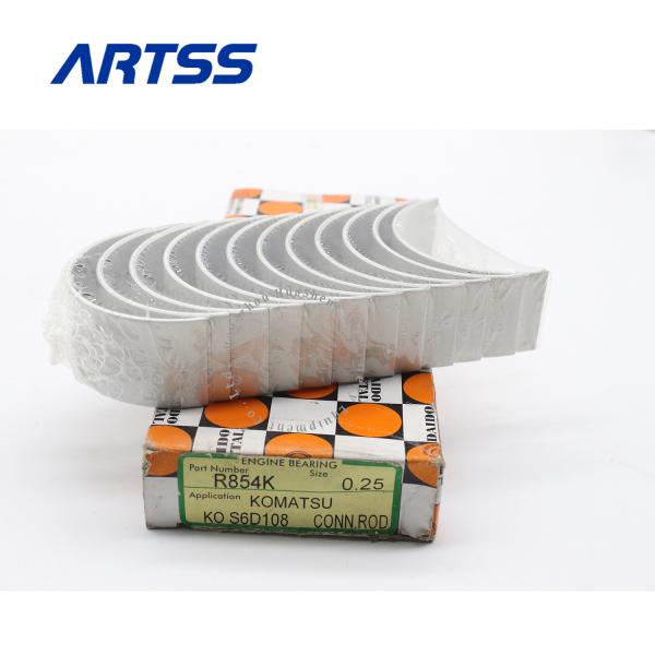 ROLAMENTOS da HASTE do ENGODO S6D108 025 peças de motor da maquinaria para a máquina escavadora Part de KOMATSU