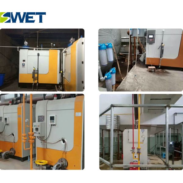 Low Noise 400 Kg 0.7Mpa 1.0Mpa 1.2Mpa  Industrial Steam Boiler , Biomass Hot Water Boiler For Hotel