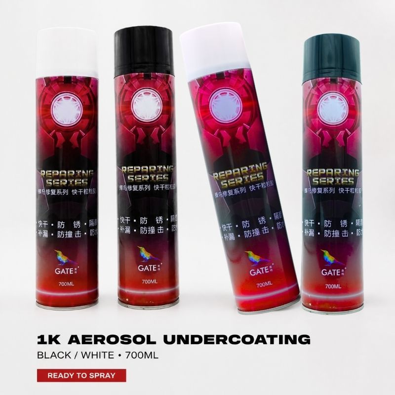 Fast Local Underbody Repair with GATE 1K Aerosol Stone Chip Coating