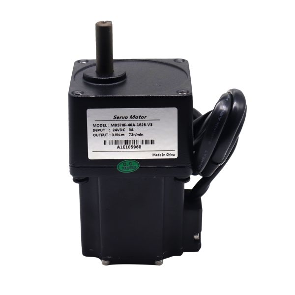 Turnstile Gate High Torque DC Motor  24V 40W Brushless Servo with 1:50 Planetary Gearbox