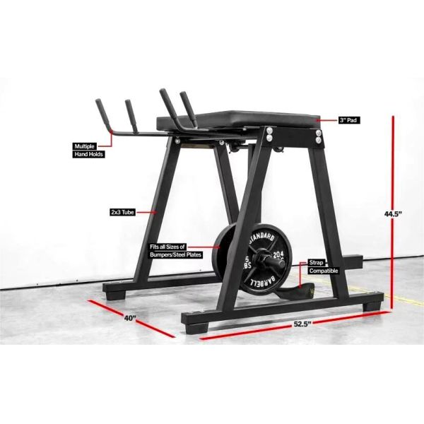 Customized Reverse Hyper Extension Press Muscle Leg Exercise Equipment 2200*1500*2250mm
