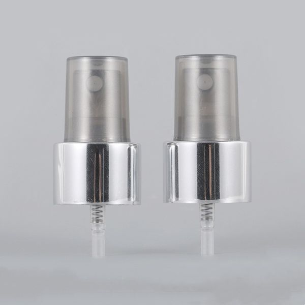 24mm Aluminum Fine Mist Sprayer 24/410 UV Silver Perfume Pump For Bottle