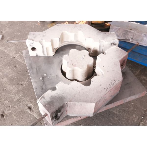 OEM Pulley Bracket Metal Casting Parts , Precision Machined Parts