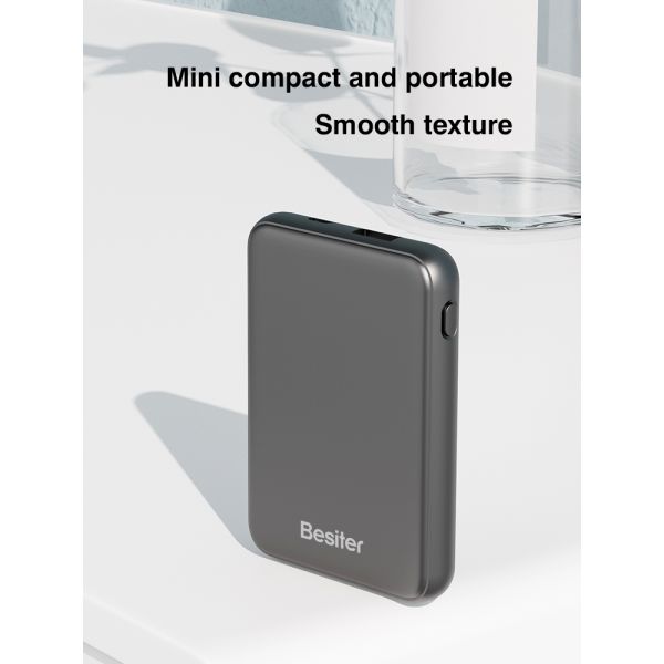 Electronics Slim Power Bank 5000mah Custom logo Mini Portable Charger