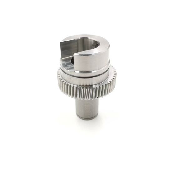 Light Gray Steel/Iron Gear Head Spindle Head 56x65mm for SM102 Printing Machine