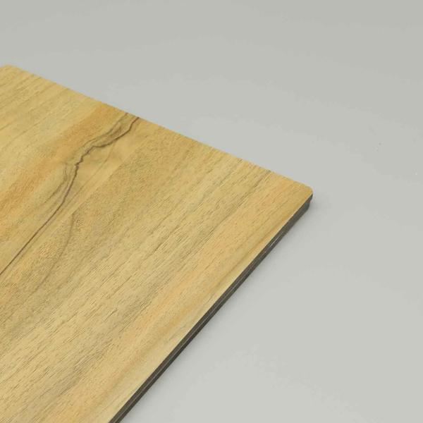Yellow Hickory Aesthetic Wooden Aluminum Composite Panel 3mm Acp Sheet Facade