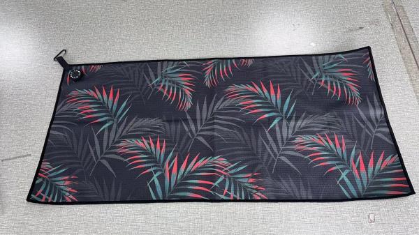 OEM Design Golf Towel Custom Logo Printed Magnet Sublimation Golf Towel Magnetic Golf Towel Custom Logo