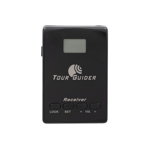 L8 Handheld Simultaneous Interpretation Equipment Black Tour Guide Device