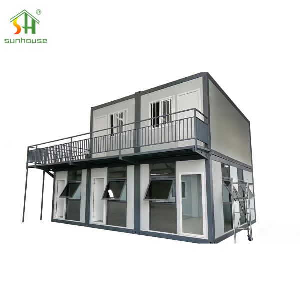 Fast Deployment Modular Prefab Container Office OEM / ODM Services