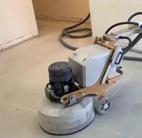 Máquina de polonês concreta de 3 cabeças com punho ajustável