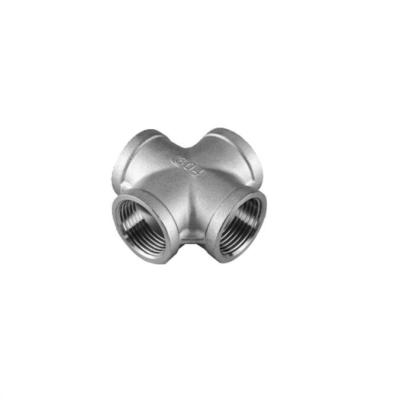 Female Thread Stainless Steel Pipe Cross 2000lb 3000lb 6000lb B16.11