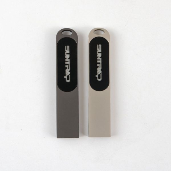 Поддержка пароля Кристальная USB-накопитель с светодиодным светом блестящий при работе