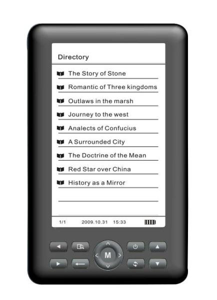 Branco preto de prata de Ebook ORB-501