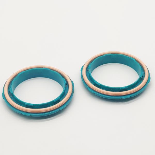 Custom Silicone Overmolded Gasket for Medical Plastic Sealing