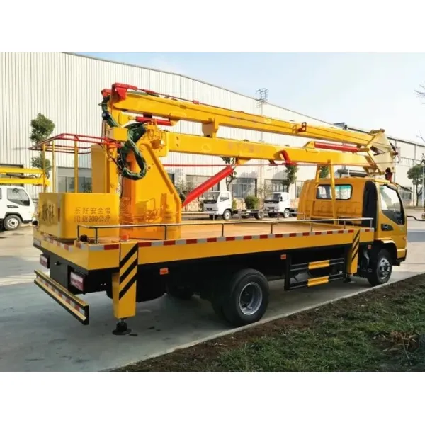 JAC/Jmc/Foton/Dongfeng/HOWO Boom Lift 12m/14m/16m/18m/20m Aerial Platform Bucket Man Truck