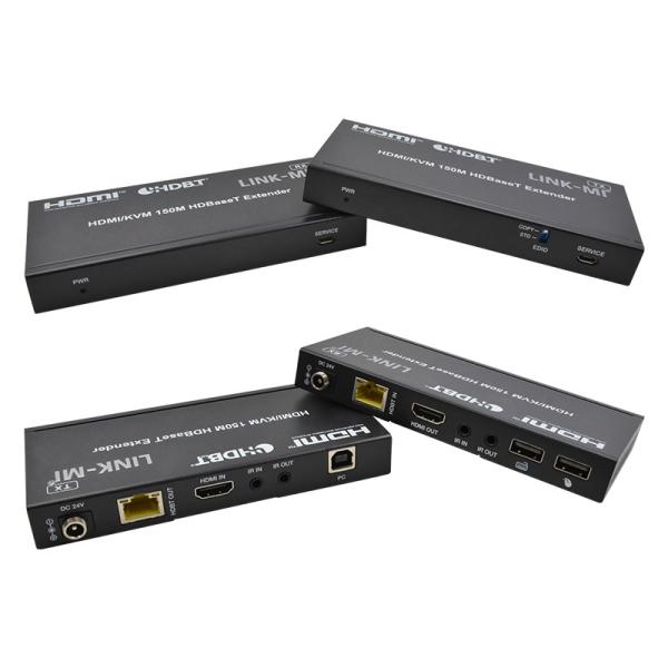 150M KVM HDMI Extender Support 4K 60Hz 18Gbps KVM Extender