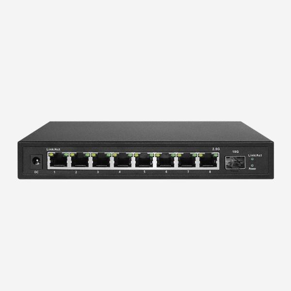 Interruptor dos ethernet da C.C. 12V/1.5A 2.5Gbps para dispositivos de conexão da rede