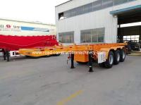 3 dos eixos 20ft do esqueleto carga útil 45 Ton For Container do reboque semi