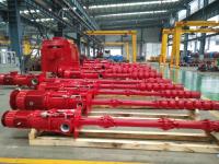 Bomba de fogo vertical 227M3/H da turbina do UL FM NFPA20 145PSI com motor de XDD
