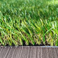 7700 Dtex material PP/PE Hierba verde artificial con 180 puntos de sutura por metro y 3/8 de pulgada de medida