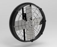 38''Panel Fan 300W 380-480V Double Layer PE Frame 27300m3/h Airflow