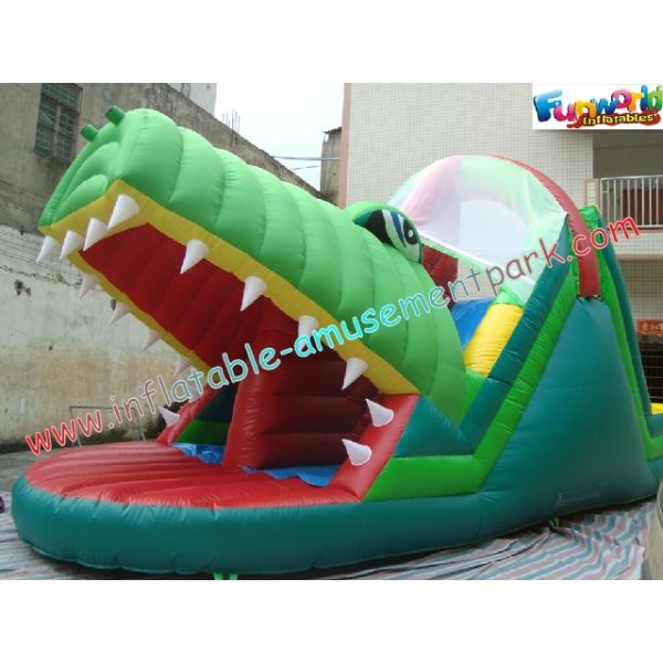 Juguetes secos inflables comerciales de la diapositiva modificados para requisitos particulares para los niños