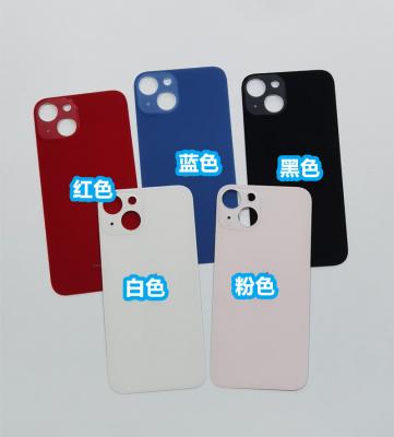 Original Smartphone Back Glass Replacement Repair Parts Red With Logo
