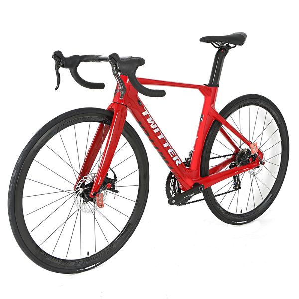RETROSPEC 24 Speed Road Bike , Twitter Carbon Gravel Bike With CE Approval