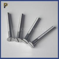 O parafuso da liga do parafuso do molibdênio do parafuso da liga do parafuso do molibdênio do zircônio do titânio entalhou Pan Head Screw entalhou a cabeça do queijo
