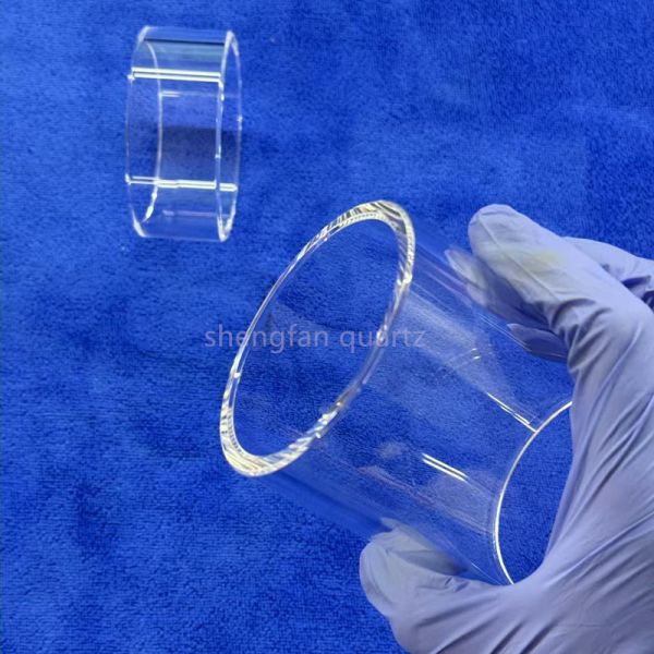 Customized Infrared Fused Silica Tube Heat Resistant High Purity