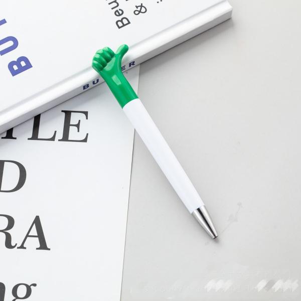 Promotion Plastic Ball Pen 1.0mm Cartoon Thumb Gesture Gift Ball Pen