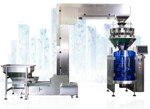 Pesador principal vertical da máquina de embalagem multi 304SS do selo da suficiência do formulário de VFFS