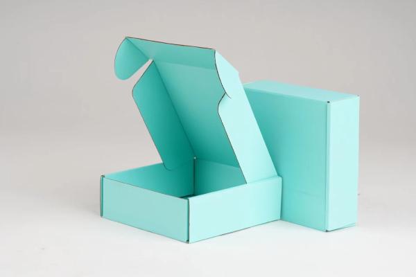 Clothing Candy Color Custom Corrugated Mailer Boxes 9x6x3 9x6x4