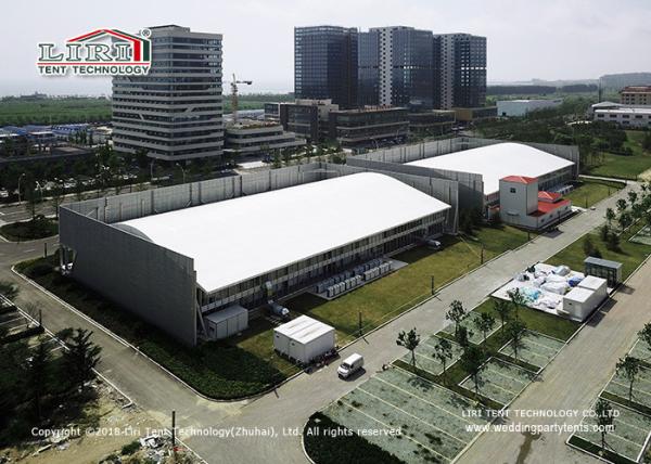 Arcum Outdoor Exhibition Tents With PVC Fabrice Glass Walls