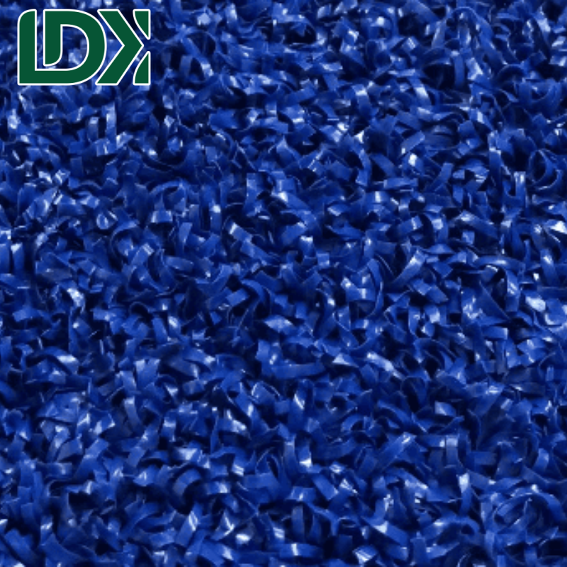 High Quality Artificial Grass Free Of Filling Bule Curved Padel Court