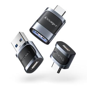 Essager 2022 Xuankong Small 3A Fast Charging USB Female to Type-C Male OTG