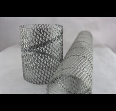 Cloth Core Perforated Metal Tube Straight Spiral Welded With Custom Length