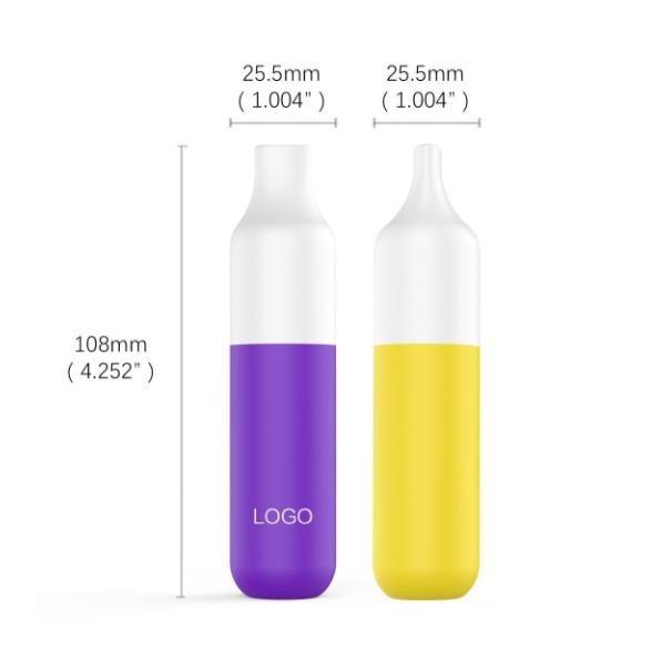 OEM brand new 2021 1500 puffs disposable vape double color design e-cigarette factory