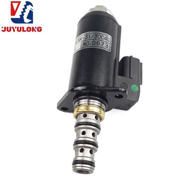 JUYULONG for Kobelco SK200 250 260-6 30C40-111 Excavator Hydraulic Pump Solenoid Valve Construction Machinery Parts Model