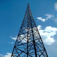 3 tour d'antenne en acier par radio des télécom HDG de micro-onde de la jambe 60m