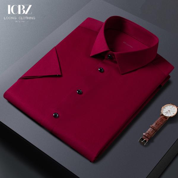Customizado OEM 100% algodão camisas de manga longa de homens não de ferro para tecido de vestido de tuxedo