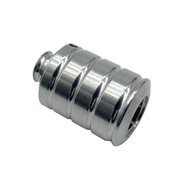 Machining CNC en acier inoxydable Parties sur mesure Prototype fraisée Partie tournée Poids 0,01 KG