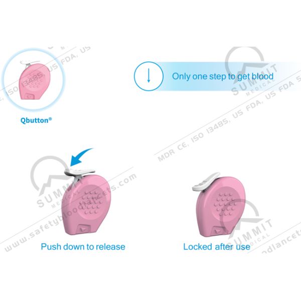 Newborn Heel Stick Lancets with Motion Micro Surgical Blade Design
