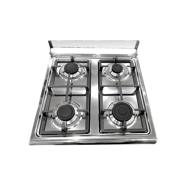4 Gas Burners Stainless Steel Free Standing Oven Wholesale Mirror Glass Door Freestanding Gas Cooker Oven