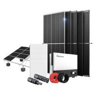 Sistema de energía solar híbrida residencial de alta eficiencia 48Vdc/51.2Vdc