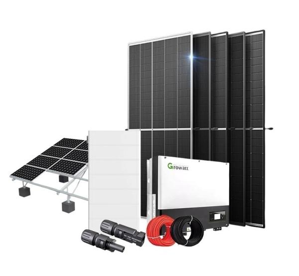 Batterie au gel de plomb acide 5KW 6KW 8KW 10KW Système d'énergie solaire hybride hors réseau pour la maison