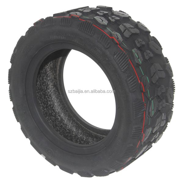 125/60.7 Inch Electric Scooter Tire Rubber Tyre Scooter With Shock Absorber Damper