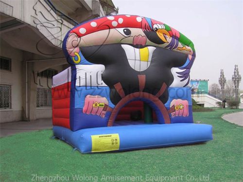 commercial kids pirate inflatable jumping castle